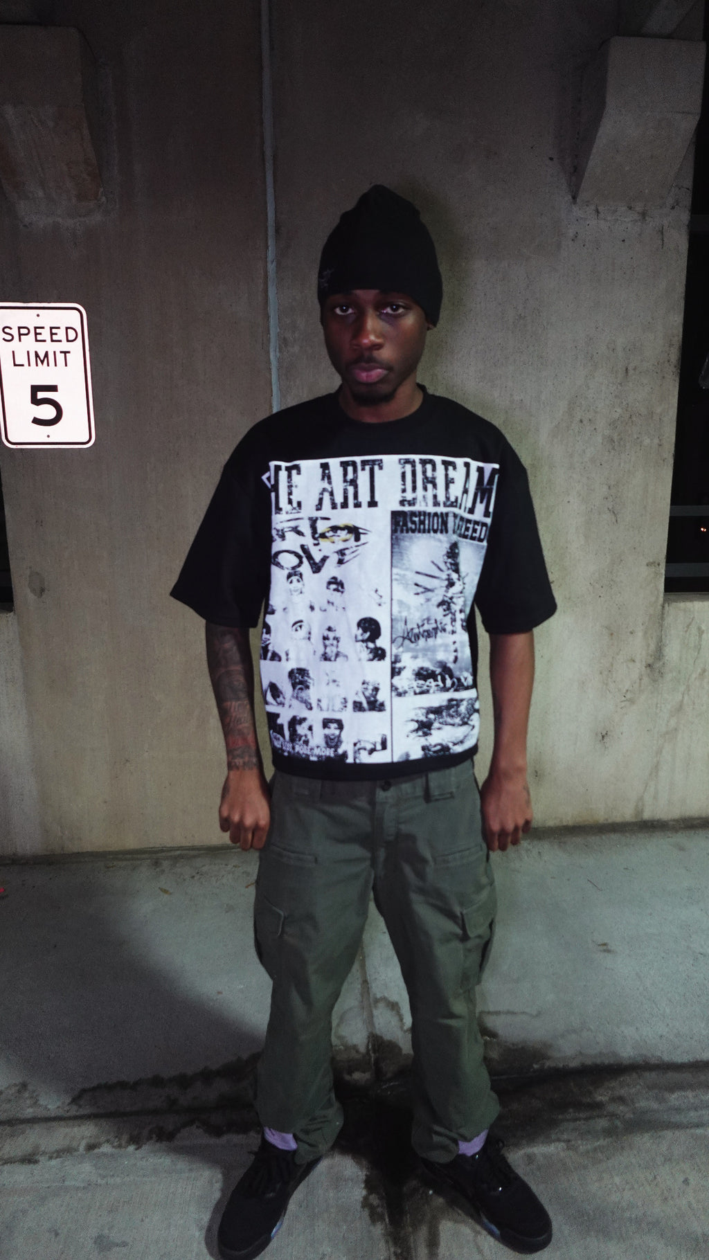 Art Dreams Tee Black