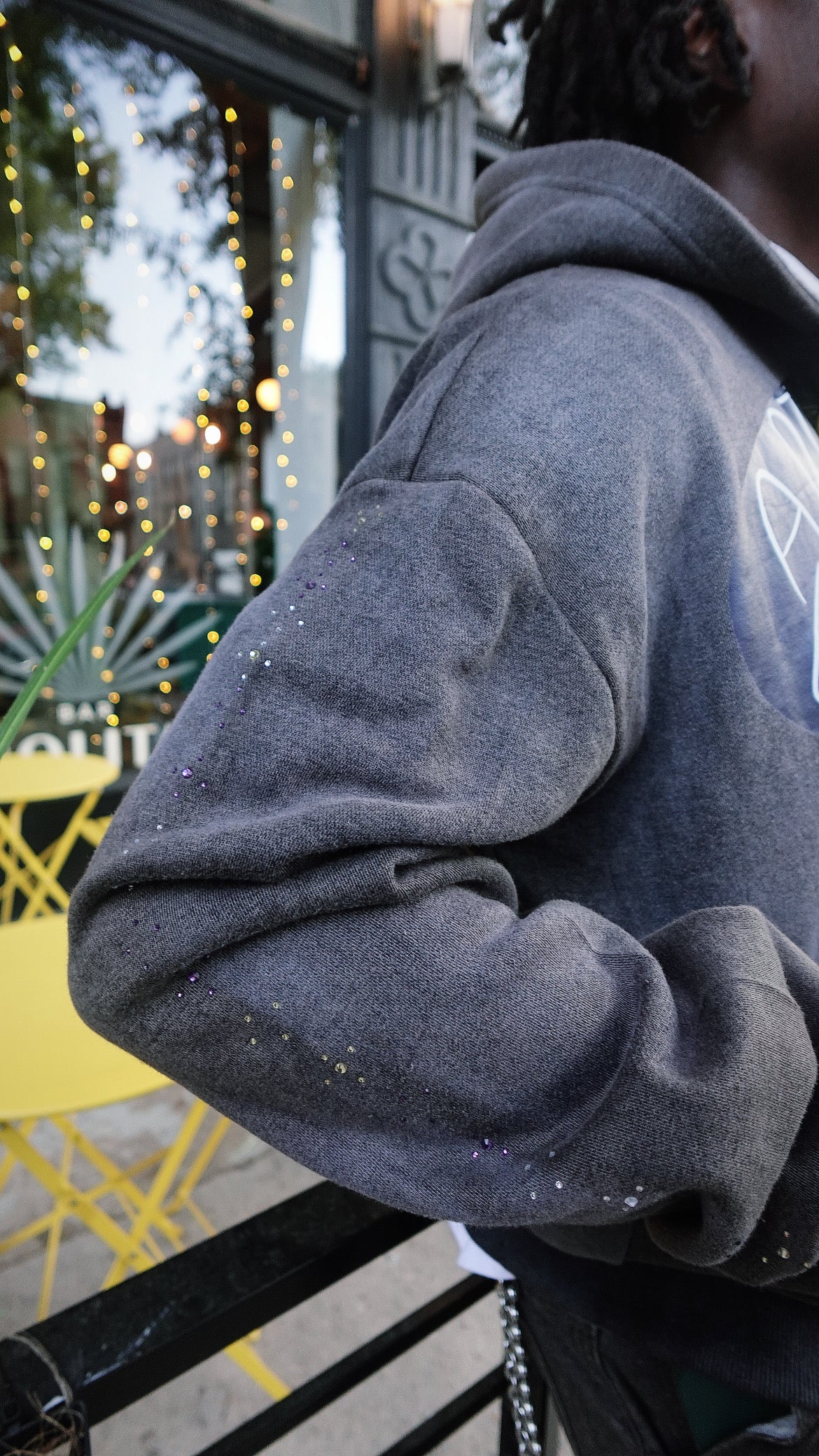 GRAY ART OF LOVE ZIP UP